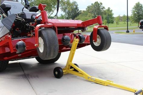 Jack-up-a-lawn-mower Commercial Mowers, Attached Pergola, Best Lawn Mower, Steel Channel, Zero Turn Lawn Mowers, Push Mower, Zero Turn Mowers, Riding Lawn Mowers, Riding Mower