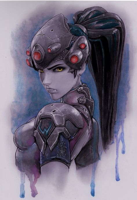 Overwatch Drawings Sketch, Widowmaker Fanart, Ow2 Widowmaker, Widowmaker Art, Wallpapers Widowmaker, Widow Maker Overwatch Art, Skin Widowmaker, Fatale Overwatch, Fan Art Widowmaker