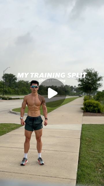 Jorge on Instagram: "My hybrid training split 🧬

Currently lifting and running on most days. I always lift first and then run. Usually lift in the mornings and run in the evenings. I find that works best for me. 

Running around 30-40 miles a week.

@ehplabs | JORGE 
@rawgear | JORGE 

#running#hybrid" Hybrid Training Split, Hybrid Training Program, Hybrid Athlete, Hybrid Training, Training Split, Bike Run, Total Body, Training Programs, Weight Lifting