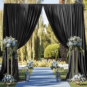 Event Entrance Decor, Drape For Wedding, Drapes For Wedding, Louisiana Wedding Venues, Photo Backdrop Stand, Background Graduation, Flower Props, Draping Wedding, Backdrop Curtains