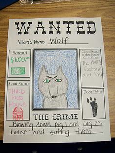 Villains Wanted Poster Fairy Tale Lessons For Kindergarten, Roll A Fairy Tale, Storybook Week Activities, Fairy Tale Directed Drawing, Fairytale Activities For Kids, Fairytale Art Projects, Fairytale Classroom, Fairytale Crafts, Fairy Tale Day