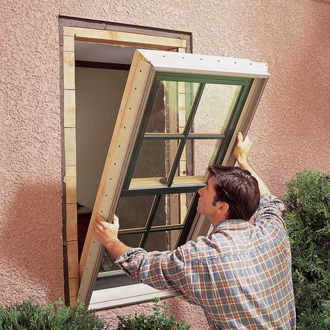 How do you decide whether to repair or replace your old windows? Learn your options, relative cost and effectiveness of repairs, and how to judge whether a window should be saved or thrown away. Diy Window Replacement, Window Replacement Cost, Vinyl Replacement Windows, Replacement Windows, New Windows, Window Repair, Home Fix, Window Replacement, Diy Christmas Decorations