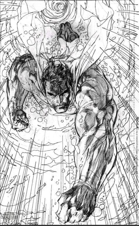 Jim Lee Art Sketches, Pencil Comic Art, Jim Lee Superman, Pencil Comic, Face Studies, Steel Superman, Jim Lee Art, Indian Comics, Dc Comic Art