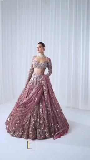 Ejaaz Couture Lehenga, Indian Couture 2023, Lakhnavi Lehenga, Reception Lehenga Bridal, Ejaaz Couture, Sangeet Lehenga, Couture 2023, Engagement Dress For Bride, Latest Bridal Lehenga Designs