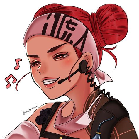 Lifeline Apex Fanart, Loba Apex Legends, Lifeline Apex, Legend Images, Fan Drawing, Apex Predator, Cyberpunk Aesthetic, Black Anime Characters