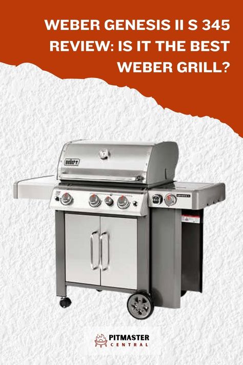 Thinking of investing in a Weber Genesis II S 345 grill? Read this honest review to find out if it truly lives up to the hype. Discover the features, pros, and cons of this popular Weber grill model. Upgrade your grilling game today! Weber Genesis, Propane Gas Grill, Weber Grill, Grill Cover, Cooking Area, Outdoor Grill, The Hype, Gas Grill, Different Recipes