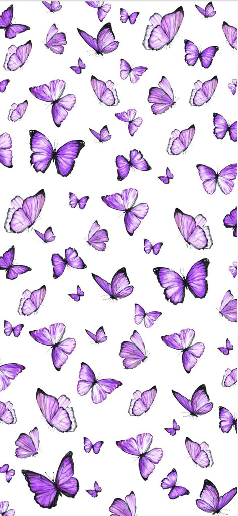 Lavender Butterfly Wallpaper, Purple Butterfly Wallpaper, Blue Butterfly Wallpaper, Butterfly Wallpaper Backgrounds, Wallpaper Purple, Butterfly Wallpaper Iphone, Iphone Wallpaper Pattern, Purple Wallpaper Iphone, Cartoon Wallpaper Iphone