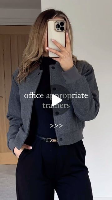 Lou on Instagram: "Work trainers ideas for a smart casual office 💞

#workwear #officeoutfits #workwearwithtrainers" Shoes Wishlist, Petite Style Outfits, Smart Casual Office, Smart Casual Work, Office Workwear, Shoe Wishlist, Petite Style, April 4, Casual Office