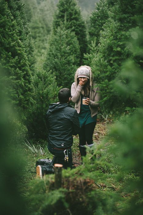 Proposal at a Christmas tree farm! So many cute pictures and other proposal stories on this site Christmas Proposal, Storybook Wedding, Happy Happy Happy, Unique Engagement Photos, Proposal Photos, Wedding Proposals, Bridal Musings, Tree Farm, Christmas Tree Farm