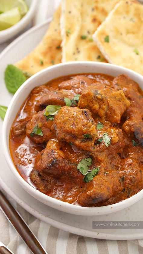 Lamb Tandoori Recipe, Best Tikka Masala Recipe, Lamb Masala Recipes, Lamb Tikka Masala Recipe, Indian Food Recipes Lamb, Lamb Curry Recipes Indian, Indian Lamb Recipes, Beef Tikka Masala, Indian Lamb Dishes