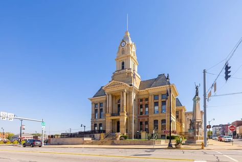 Crawfordsville Indiana, Carnegie Library, Business District, Rural Area, Local Businesses, Historical Society, Tour Guide, Ferry Building San Francisco, The Locals