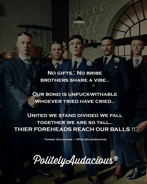 It's an anthem of brotherhood.. dedicated to all my brothers. Brotherhood Quotes, Business Casual Attire For Men, Life Advice Quotes Inspiration, Life Advice Quotes, Gym Workout Chart, United We Stand, Workout Chart, Advice Quotes, Casual Attire