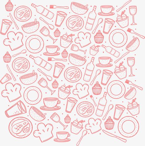 Online Seller Background, Food Background Design Graphics, Food Wallpaper Backgrounds, Food Background Illustration, Food Background Design, Food White Background, Food Icon Png, Food Background Wallpapers, Kitchen Cartoon