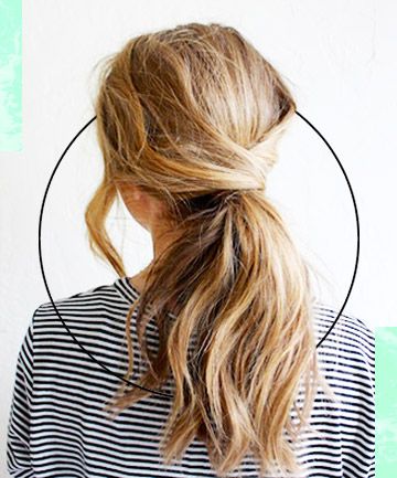 Beat-the-Heat Summer Hairstyles Crossover Ponytail, Nursing Hair, Coffee Brown Hair, Lovely Hairstyles, Lazy Day Hairstyles, Super Cute Hairstyles, Blow Hair, Coffee Hair, Hairstyles Messy