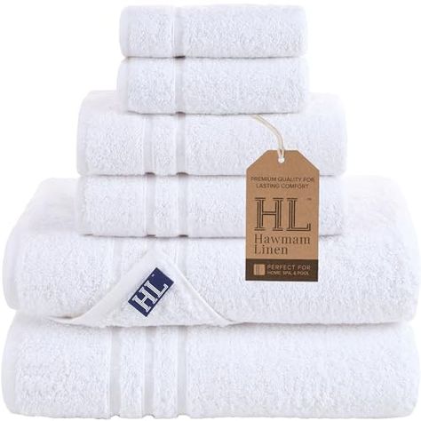 White Bath Towels, Bath Towels Luxury, Linen White, Terry Towel, Luxury Bath, Bath Towel Sets, Luxury Linen, Bathroom Towels, Pharmacy Gifts