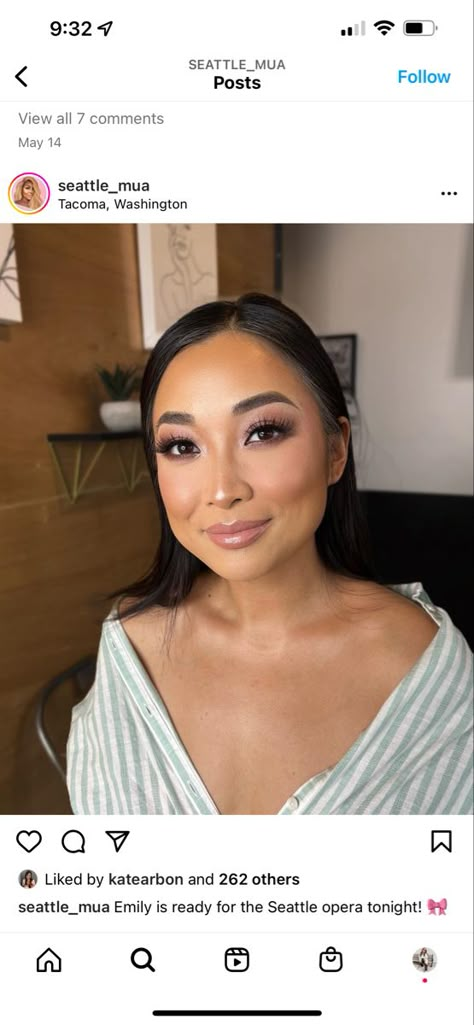 Asian Brown Makeup, Wedding Makeup For Brown Eyes Round Face, Soft Glam Wedding Makeup Brides Hooded Eyes, Wedding Makeup For Brown Eyes Asian, Soft Glam Makeup Round Face, Best Wedding Makeup For Brown Eyes, Brown Eye Bridal Makeup, Makeup For Tan Skin And Brown Eyes, Soft Glam Asian Makeup