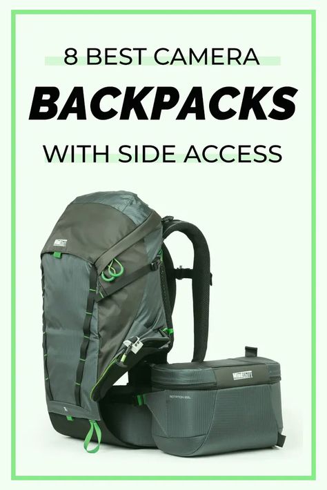 8 Best Camera Backpacks with Side Access Best Camera Backpack, Dslr Backpack, Beginner Photography, Backpack Essentials, Camera Backpack, Photographer Camera, Electronics Mini Projects, Photography Tips For Beginners, Photography Gear