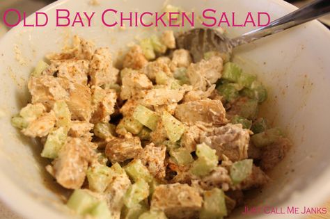 Old Bay Chicken Salad, Old Bay Chicken, Chicken Spread, Chicken Salad Sandwich, Old Bay, Most Popular Recipes, Work Lunch, Salad Sandwich, Popular Recipes