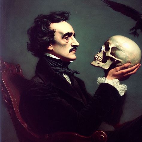 Edgar pondering his mortality. Edgar Allan Poe Portrait, Edgar Allen Poe Painting, Edgar Allen Poe Drawing, Poetess Aesthetic, Edgar Allen Poe Portrait, Edgar Allan Poe Aesthetic, Edgar Allen Poe Aesthetic, Edgar Allen Poe Tattoo, Edgar Allen Poe Art