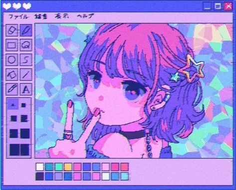 Piskel Art, Vaporwave Art, Anime Pixel Art, Kawaii Art, Funky Art, الرسومات اللطيفة, Pretty Art, Cool Drawings, Aesthetic Art