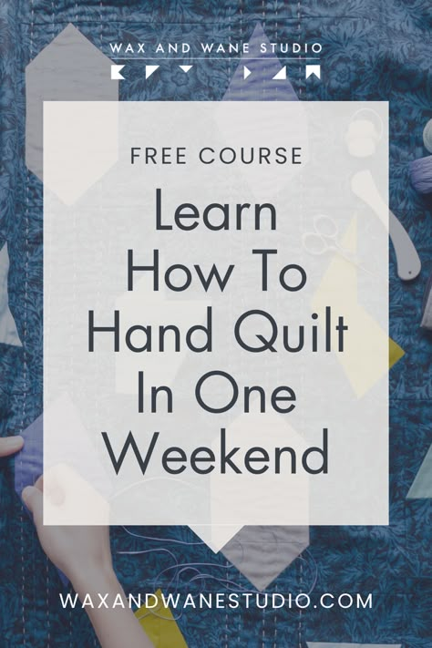 Quilting By Hand For Beginners, Hand Sewn Quilt For Beginners, Hand Quilting For Beginners, Beginner Hand Quilting, How To Hand Quilt, Free Hand Quilting, Easy Hand Quilting, Easy Quilting Techniques, Hand Quilting Technique