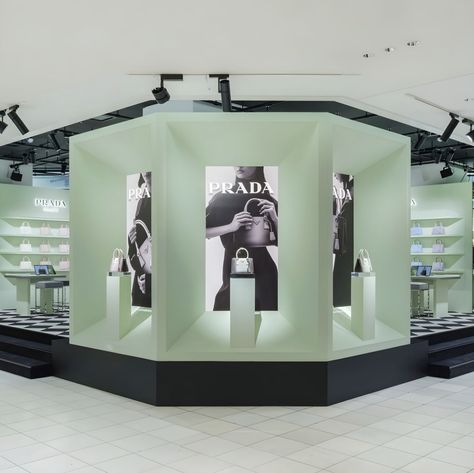 Prada > 2022 Credit: Windowswear Prada 2022, Retail Facade, Event Booth, Store Window Display, Principles Of Design, Exhibition Display, Event Exhibition, Exhibition Stand, Retail Furniture