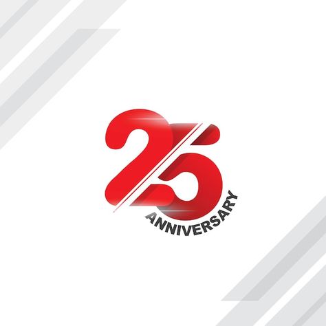 Pretty cool 25 anniversary logo | Premium Vector #Freepik #vector #anniversary #number #flare #lens-flare 25th Logo Design, 25 Logo Number, Anniversary Logo Design Numbers, 25 Anniversary Logo, 25 Anniversary, Ribbon Logo, 25 Year Anniversary, Twisted Ribbons, Golden Wedding Anniversary