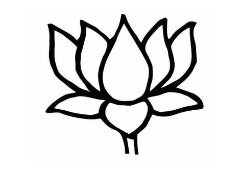 lotus2 Flower Drawing Tumblr, Lotus Flower Outline, Lotus Outline, Lotus Flower Colors, Lotus Flower Images, Hippie Drawing, Lotus Flower Drawing, Lotus Drawing, Cute Flower Drawing