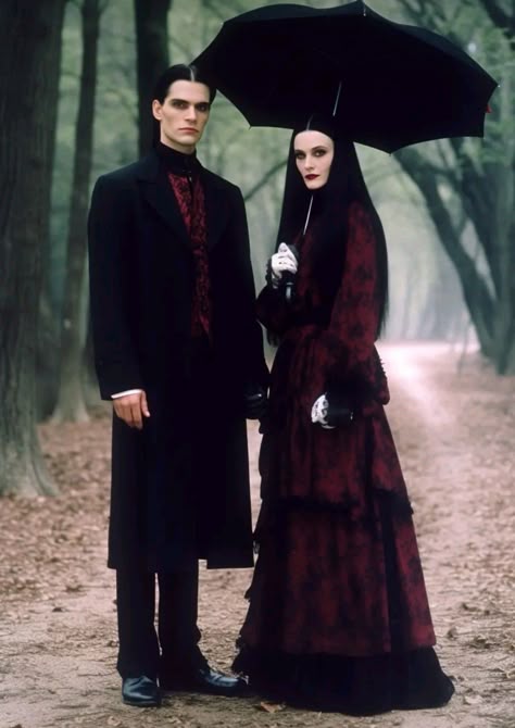 Medieval Goth Men, Goth Wedding Men, Vampire Men Outfit, Mens Vampire Fashion, Vampire Clothes Men, Vampire Tuxedo, Romantic Goth Outfits Men, Romantic Goth Male, Romantic Goth Men