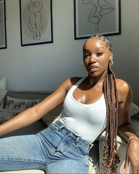 Brown Cornrows, Big Box Braids Hairstyles, Braided Cornrow Hairstyles, Cute Box Braids Hairstyles, Cool Braid Hairstyles, Hair Brands, Girls Braids, Cornrow, Cornrow Hairstyles