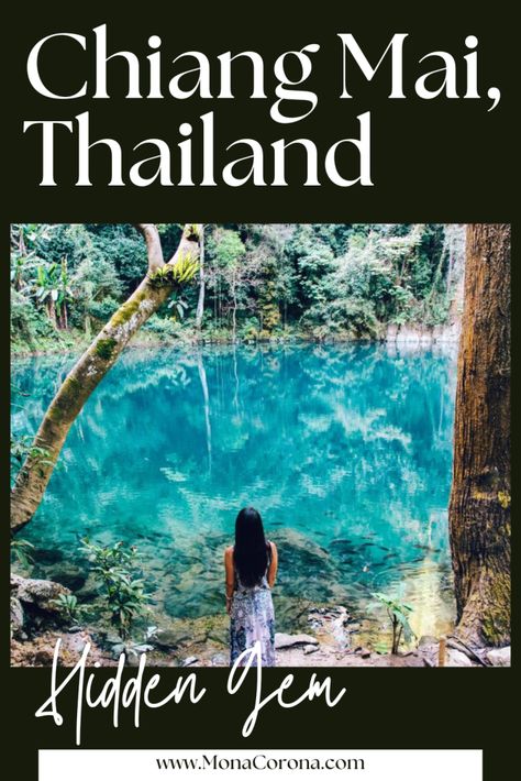 Secret Chiang Mai Waterfall & Emerald Pond (+Luxury Resort Review) - MonaCorona.com | A Millennial-Luxury Travel Blog Sticky Waterfall Chiang Mai, Chaing Mai Thailand, Thailand City, Hotels In Thailand, Chiang Mai Travel, Grad Trip, Thai Travel, Thai Islands, Lampang