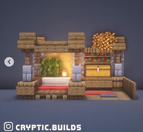 Minecraft Mineshaft, Minecraft Interior Design Bedrooms, Minecraft Bed Ideas, Minecraft Room Designs, Minecraft Building Designs, Minecraft House Interior, Interior Minecraft, Minecraft Kingdom, Rumah Minecraft Sederhana