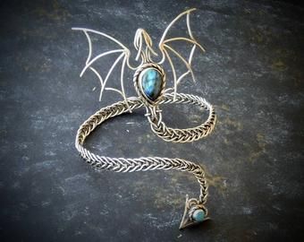 Wire Dragon Pendant, Wire Wrap Dragon, Wire Dragon, Diy Jewelry Tools, Fantasy Wire, Metalsmith Jewelry, Fairy Tale Jewelry, Elven Jewelry, Wire Wrapping Diy