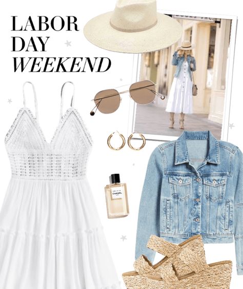 Labour Day Outfit Ideas, After Labor Day Outfits, Labor Day Weekend Aesthetic, Labor Day Outfits Women, Labor Day Weekend Outfits, Labor Day Outfits, Labor Day White T-shirt, White T-shirt With Text Print For Labor Day, Weekend Outfits