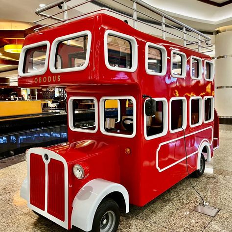 Double Deck Bus Service by Luxury Carts Group is Now Available at Sahara Centre. Treat your kids to a fun ride on a double-decker bus for a minimal fee on the 2nd floor, East Atrium. Enjoy the ride. #luxurycartsgroup #doubledeckbus #fun #ride #funride #kids #newservice #inmallkidsride #saharacentre #shoppingmall #sharjah #uae Double Deck Bus, Decker Bus, Double Decker Bus, Double Deck, Bus Ride, Enjoy The Ride, Sharjah, 2nd Floor, Ride On