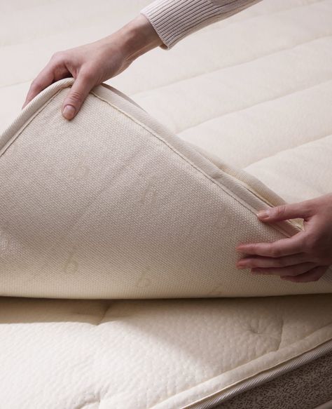 Birch Organic Mattress Topper | Natural Latex Mattress Topper - Birch Pillow Top Mattress Pad, Organic Mattress, Female Deer, Green Mattress, Wool Mattress, Natural Latex Mattress, Mattress Toppers, Pillow Mattress, Natural Mattress