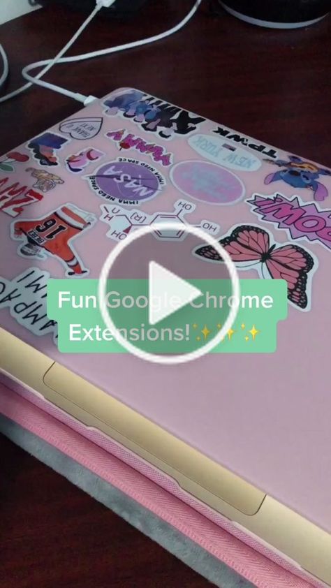 Ria ♡ (@tinyria) has created a short video on TikTok with music No Idea. | I love personalizing my computer with these #fyp #foryou #hacks #google #computerhack #f4f #diy | Fun Google Chrome Extensions!✨✨✨ | like and follow for more :) Cute Browser Extensions, Cute Computer Extensions, Cute Chrome Extensions For Fun, Chrome Web Store Extensions Tik Tok, Chrome Extensions Fun, Customize Google Chrome, Fun Extensions For Chrome, Cute Google Extensions, Cool Chrome Extensions