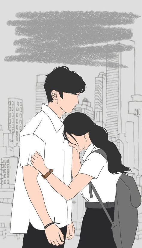 Couples For Book Cover, Wattpad Book Covers Templates School, Wattpad Covers Couple, School Couple Drawing, Wattpad Artwork, Wattpad School, Couple Book Cover, Cover Wattpad Couple, Cover For Wattpad