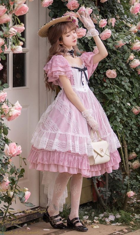 Lolita Outfits, Kawaii Fashion Outfits, Kawaii Dress, Fairytale Dress, Kawaii Aesthetic, Kawaii Clothes, Harajuku Fashion, Lolita Dress, New Release