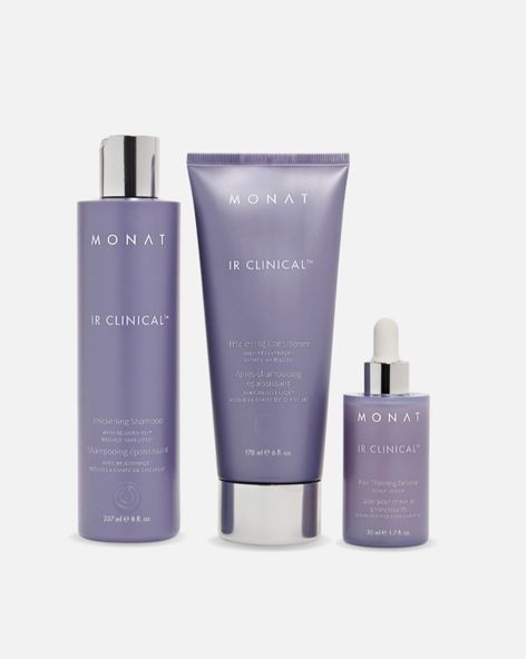 Why use Monat???? 1. Quality Ingredients: MONAT products are formulated with high-quality, naturally-based ingredients that are carefully selected for their beneficial effects on hair and skin. 2. Hair Health: MONAT specializes in hair care products that focus on improving the health and appearance of hair, promoting strength, shine, and manageability. 3. Customized Solutions: MONAT offers a range of products tailored to different hair types and concerns, allowing users to find personalize... Ir Clinical Monat, Thicken Hair, Hair Care Kit, Improve Hair Growth, Reduce Hair Fall, Scalp Serum, Thickening Shampoo, Hair Thinning, Monat Hair