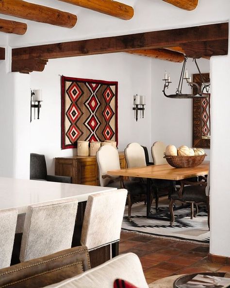 THE REFINED GROUP | DANA LYON (@therefinedgroup) • Instagram photos and videos Southwest Dining Room, Southwestern Dining Room, Spanish Kitchen, Adobe Home, Paradise Valley, Spanish Colonial, Southwest Style, Southwestern Style, Dining Room Design