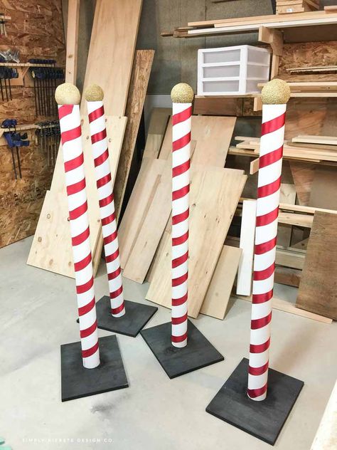 DIY North Pole Sign | Polar Express Party Diy North Pole, Polar Express Christmas Party, Polar Express Theme, Christmas Party Ideas For Teens, Christmas Parade Floats, Polar Express Party, North Pole Sign, Ward Christmas Party, Pole Sign