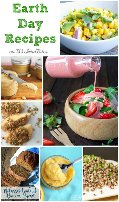 Weekend Bites Earth Day Recipes Earth Day Meal Ideas, Earth Day Lunch Ideas, Earth Day Adults, Earth Day Meals, Earth Day Dinner Ideas, Earth Day Party Food, Earth Day Recipes, Earth Day Food Ideas, Earth Day Food