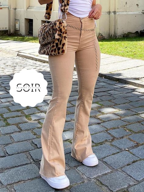 Khaki corduroy pants