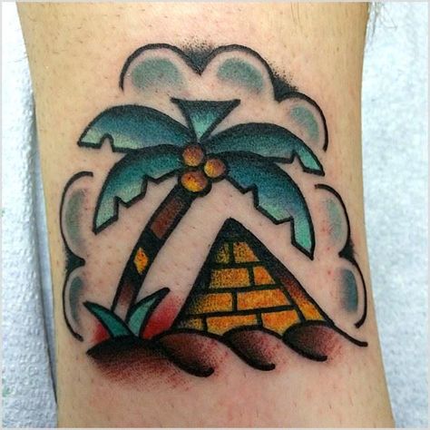 It is good to ask yourself do you need tattoo designs.  Do no waste your time and read more in our blog :) #tattoodesigns Pyramid Tattoo, Tattoo Off, Tattoos Traditional, Travel Art Kit, Tattoo Old School, Traditional Tattoo Sleeve, Tattoo Traditional, Octopus Tattoo, Constellation Tattoos