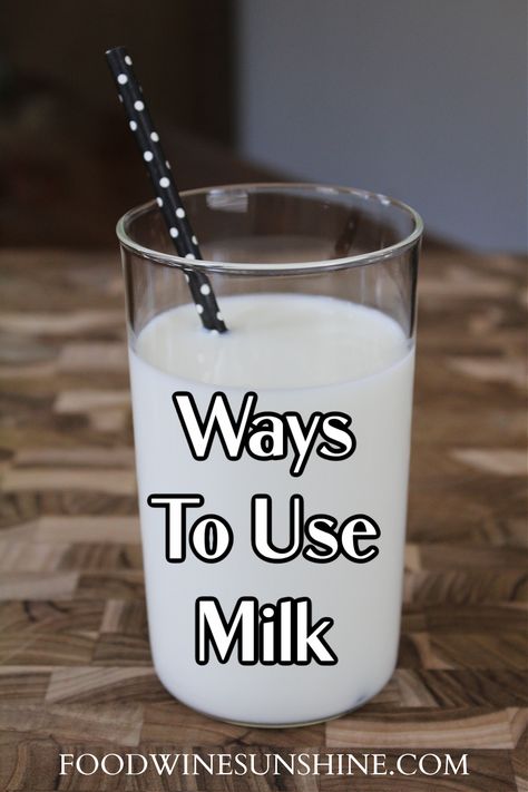 Ways To Use Up Milk + Whipped Chocolate Milk Recipe | Don't waste that gallon of milk in the refrigerator! Check out these ways to use up milk. From recipes to pampering, I got you covered. And be sure to grab my Whipped Chocolate Milk recipe - it's so good! #milk #dairy #whippedmilk #whippedflavoredmilk #whippedchocolate How To Use Milk Before It Expires, Extra Milk Uses, Drinks To Make With Milk, Recipes Using Lots Of Milk, How To Use Up Milk, 1% Milk Recipes Ways To Use, Extra Milk Recipes, Ways To Use Up Milk, Recipes That Use Milk