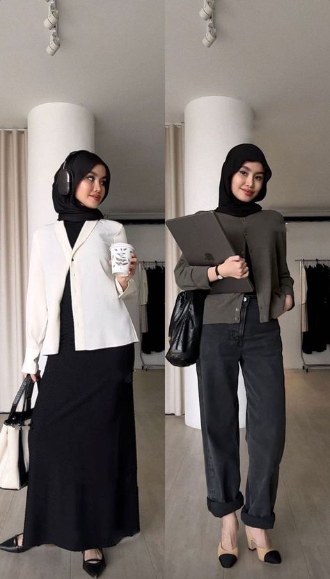 [CommissionsEarned] 63 Hot Formal Outfits For Women Hijab Advice You Need To Know Instantly #formaloutfitsforwomenhijab Hot Formal Outfits, Formal Outfits For Women Hijab, Mix And Match Outfits Hijab Casual, Formal Outfits For Women, Mix And Match Outfits Hijab, Outfit Campus, Smart Casual Work Outfit Women, Campus Outfit, Casual Work Outfits Women