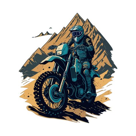 Check out this awesome 'motocross+riders+racing+across+the+sandy' design on @TeePublic! Rider Logo, Camping Drawing, Motos Yamaha, Biker Photography, Motorcross Bike, Bike Illustration, Motocross Riders, Enduro Motorcycle, Tshirt Printing Design