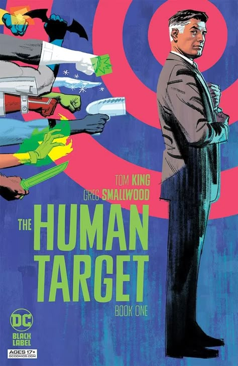 THE HUMAN TARGET #1 | DC Greg Smallwood, Tom King, Human Target, Arte Nerd, Comic Book Store, Romance Comics, Lex Luthor, Horror Comics, Moon Knight