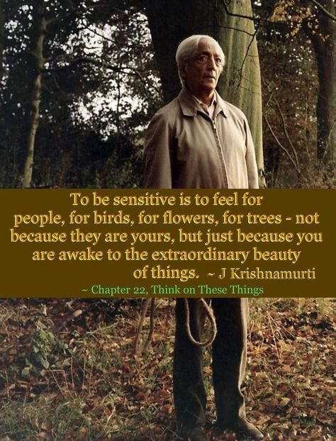 J. Krishnamurti Quotes | SENSITIVITY 💜💜💜 J Krishnamurti Quotes, Krishnamurti Quotes, J Krishnamurti, Nature Quotes Inspirational, Vivekananda Quotes, Jiddu Krishnamurti, Osho Quotes, Highly Sensitive People, Smart Quotes